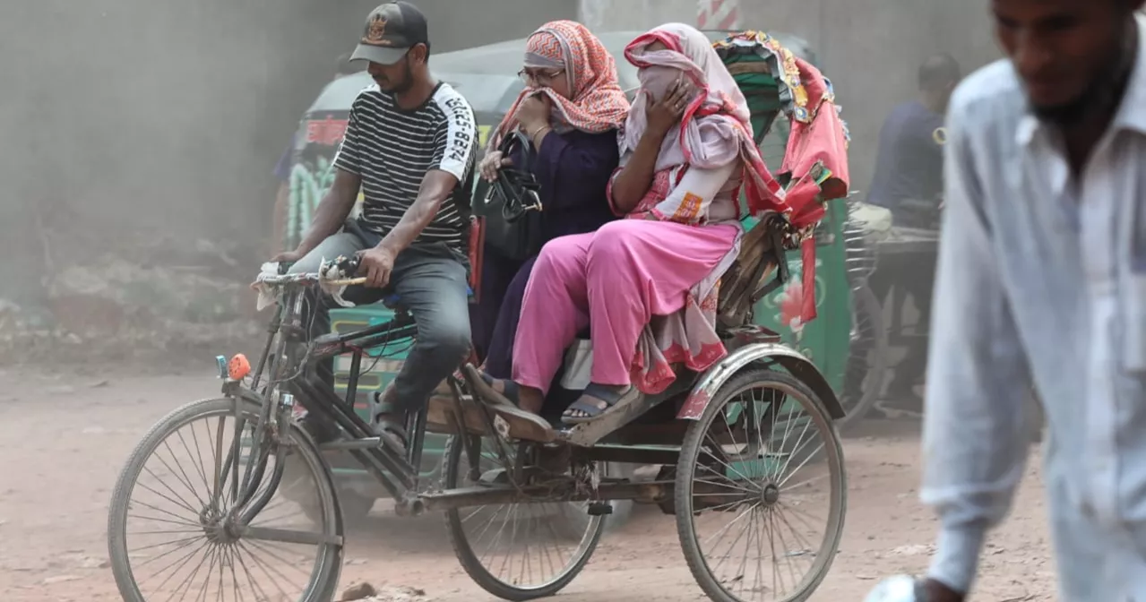Dhaka’s air quality 7th worst in the world this morning
