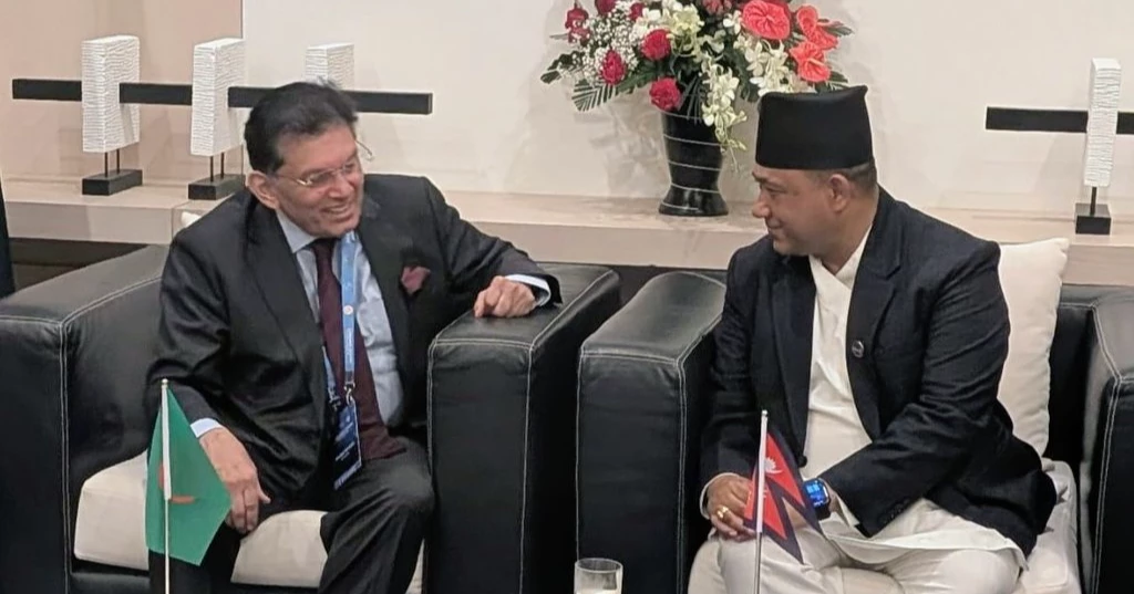 Nepal, Bangladesh foreign ministers meet on sidelines of Indian Ocean Conference