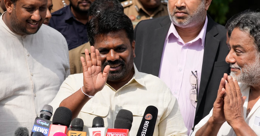 Sri Lanka's Marxist-leaning president's party wins two-thirds majority