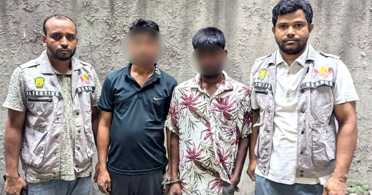 Mugger, drug peddler arrested in Motijheel