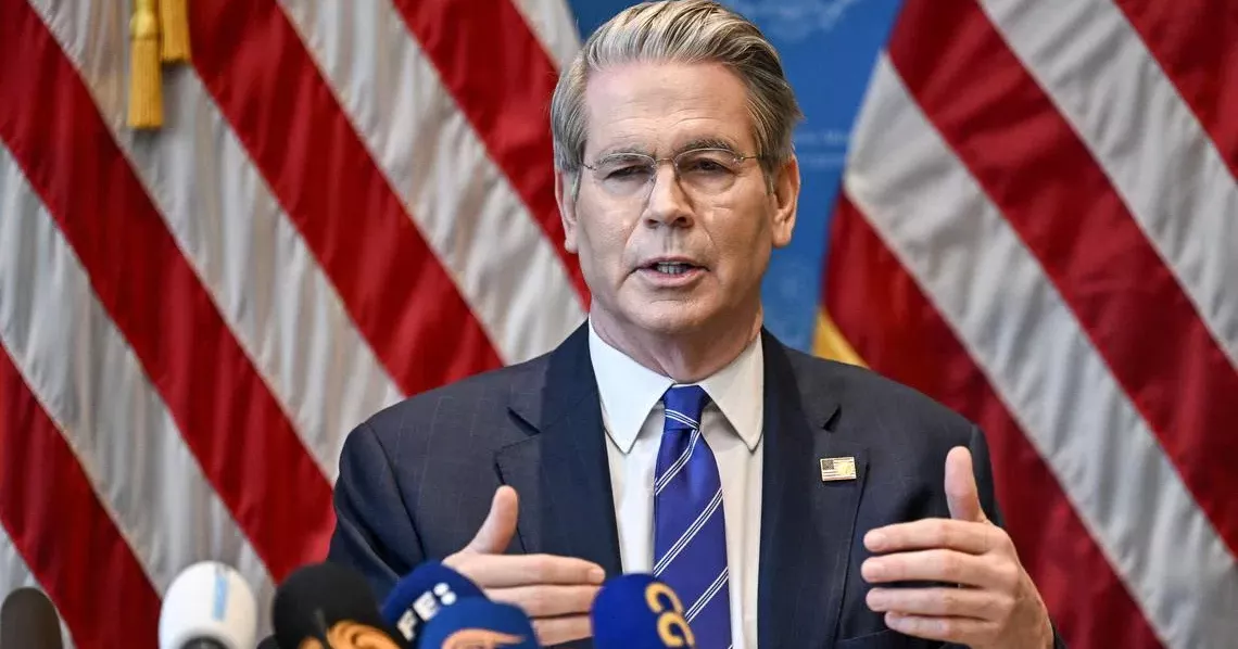 US Treasury chief says blockade will soon force Iran to reduce oil production