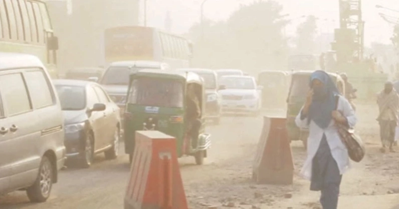 Dhaka's air 5th worst in the world this morning