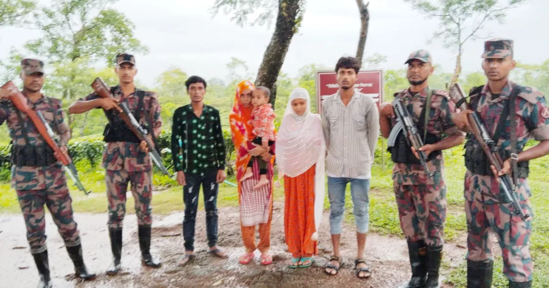 BSF pushes 19 people into Bangladesh: BGB