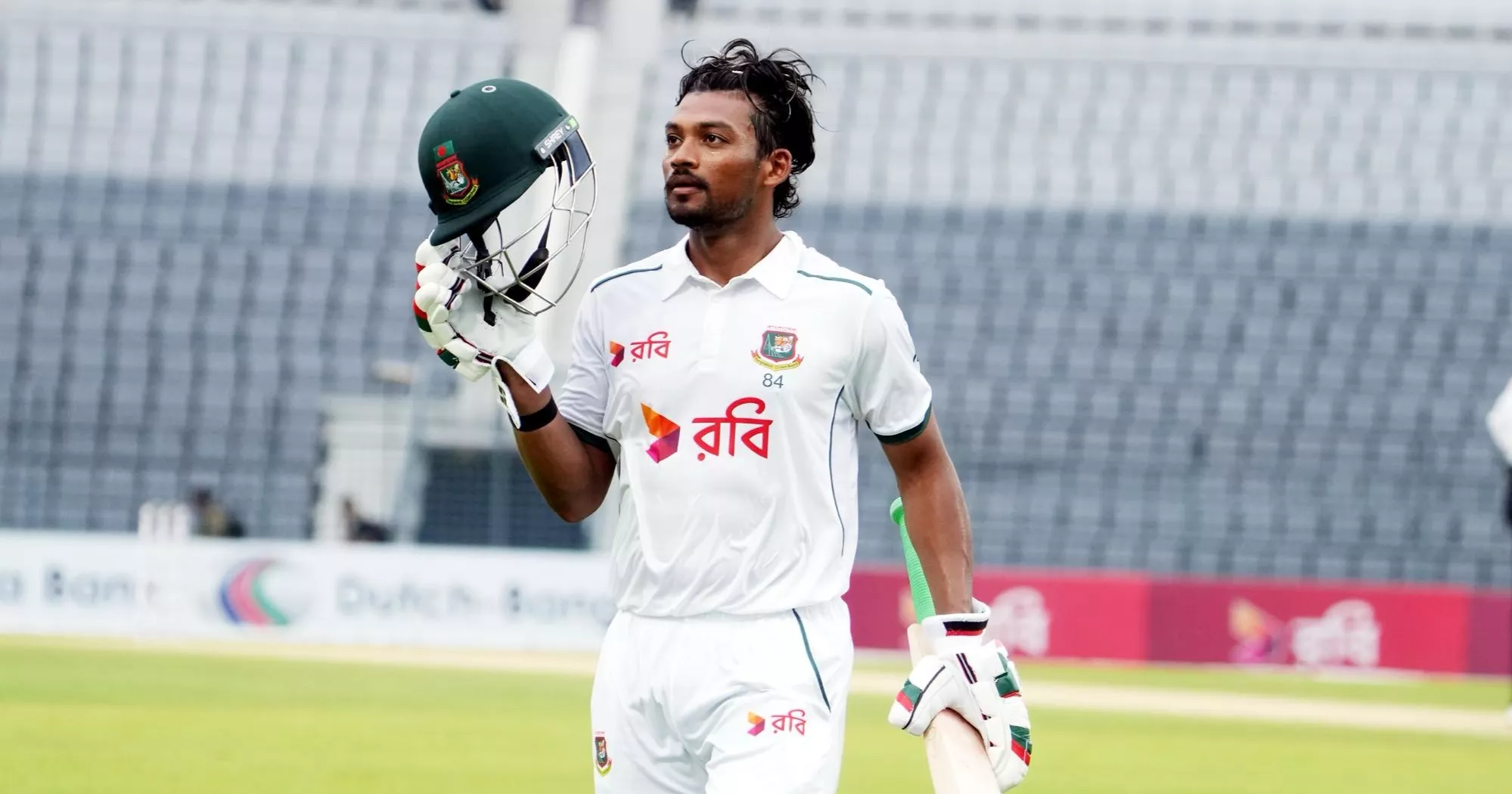 Bangladesh extend lead past 100 before weather curtails 3rd day in Sylhet