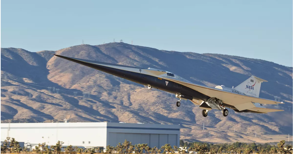 Quiet supersonic travel nears reality as NASA tests X‑59 jet