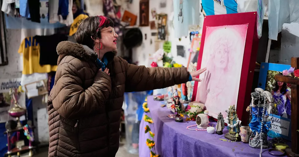30 years after her death, Gilda remains a revered folk saint in Argentina