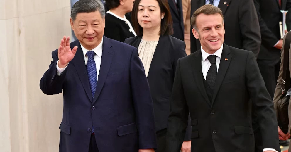 China and France pledge closer cooperation on global crises and trade