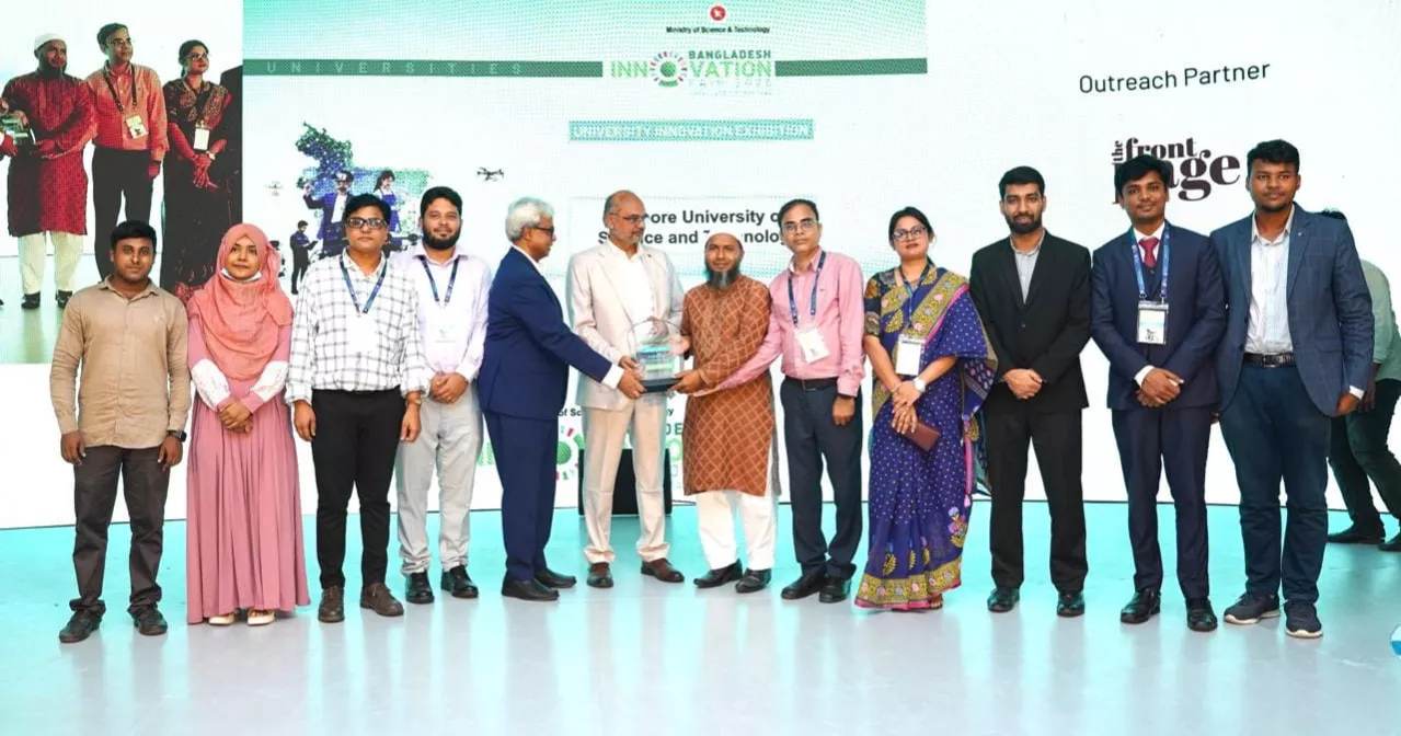 JUST secures second champion title at Bangladesh Innovation Fair