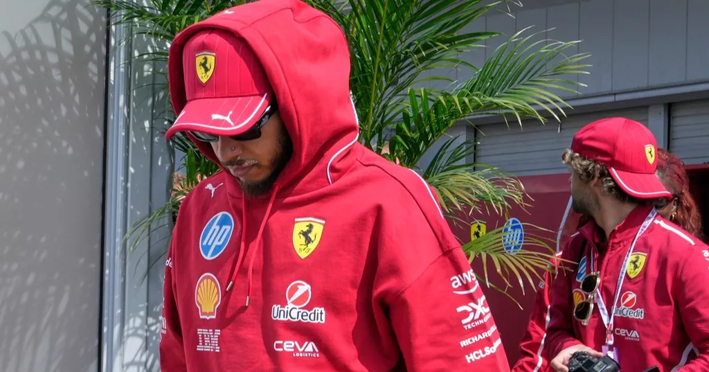 Lewis Hamilton lowers expectations while adapting to Ferrari debut