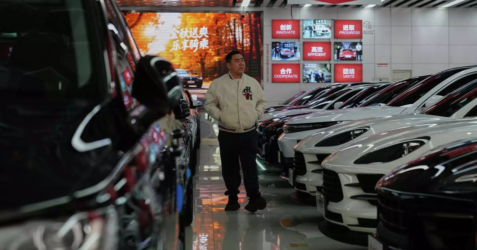 Luxury car sales slide in China as economic slowdown hurts European automakers