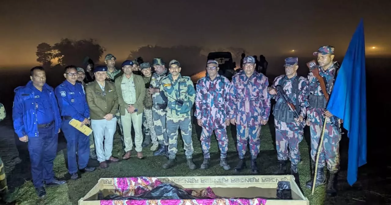 BSF hands over body of Bangladeshi man