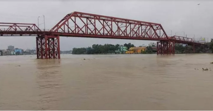 Water levels rise at four river monitoring points in Sylhet