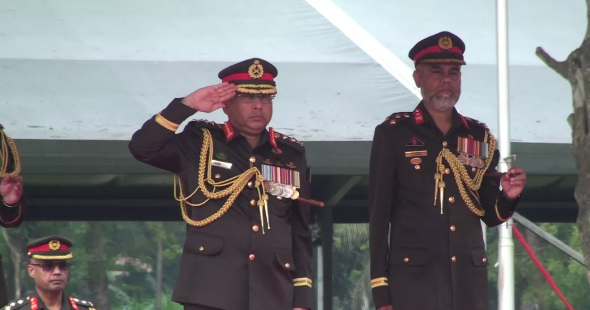 Army Chief Waker inducted as 9th Colonel Commandant of Engineering Corps