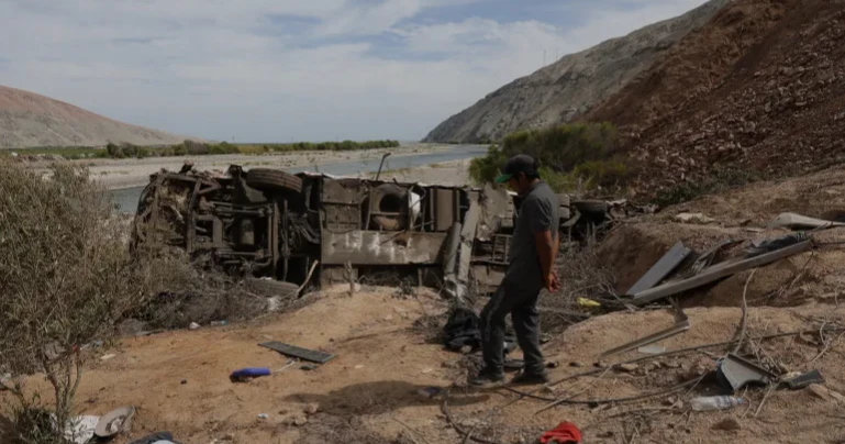 At least 37 killed in Peru bus crash into ravine