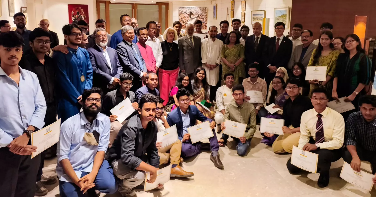 NEO 2025 Award Ceremony celebrates young environmental champions at French Envoy’s residence
