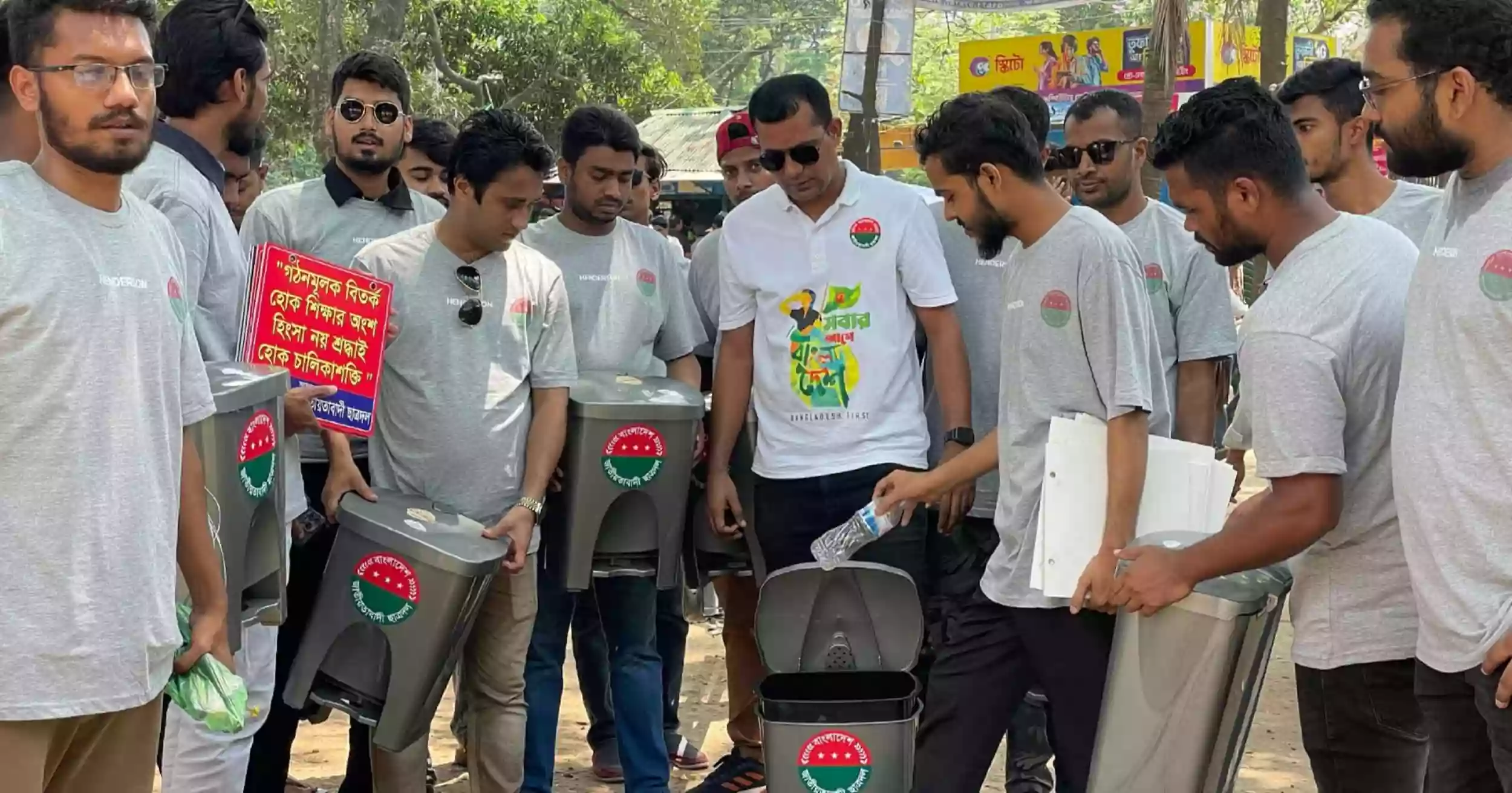 Chhatra Dal promotes cleanliness at DU