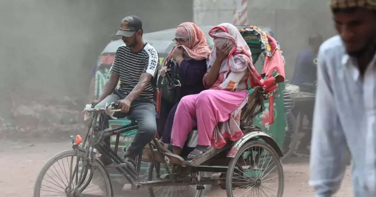 Dhaka’s air quality unhealthy for sensitive groups