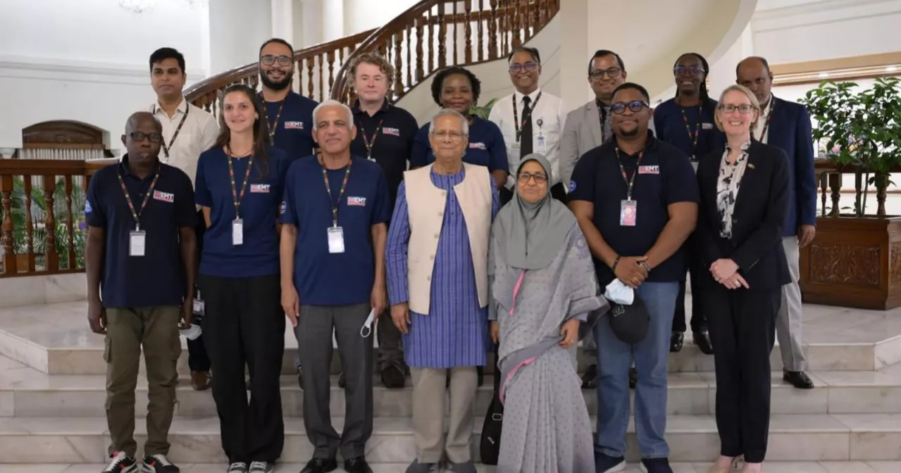 Milestone tragedy: Prof Yunus thanks British medical team for support