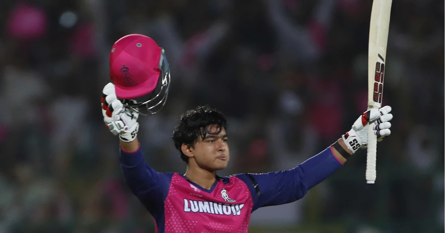 14-year-old Suryavanshi smashes a record-breaking T20 century in IPL