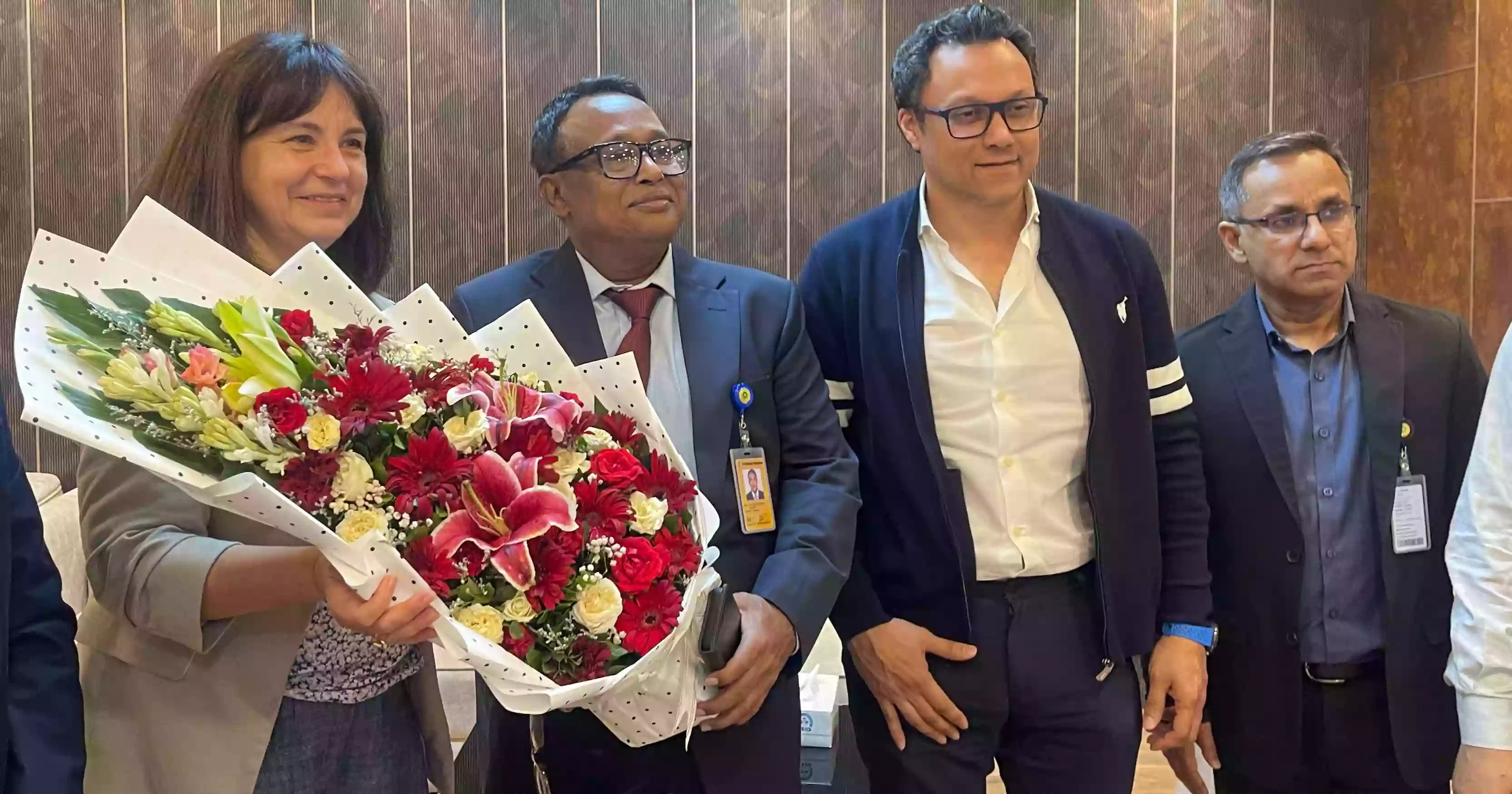 IPU Secretary General Anda Filip arrives in Dhaka