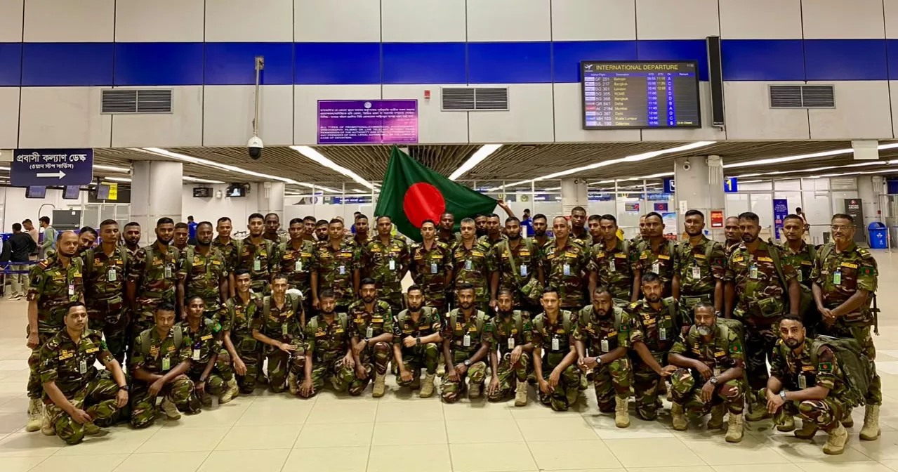 Bangladesh Army's Advance Team leaves for Haiti to participate in Gang Suppression Force
