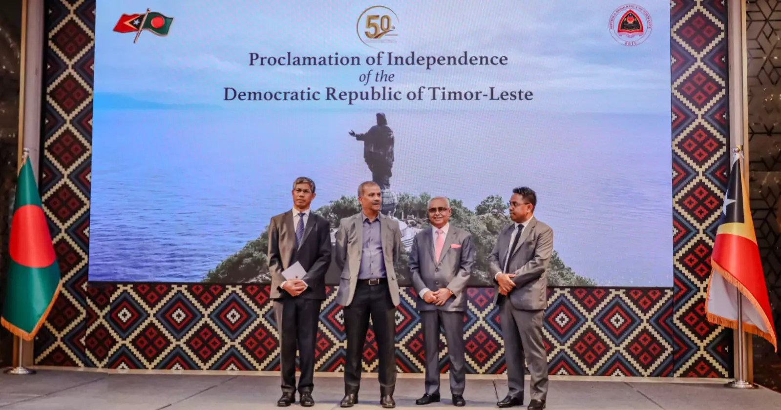 Bangladesh marks 50 years of Timor-Leste’s independence