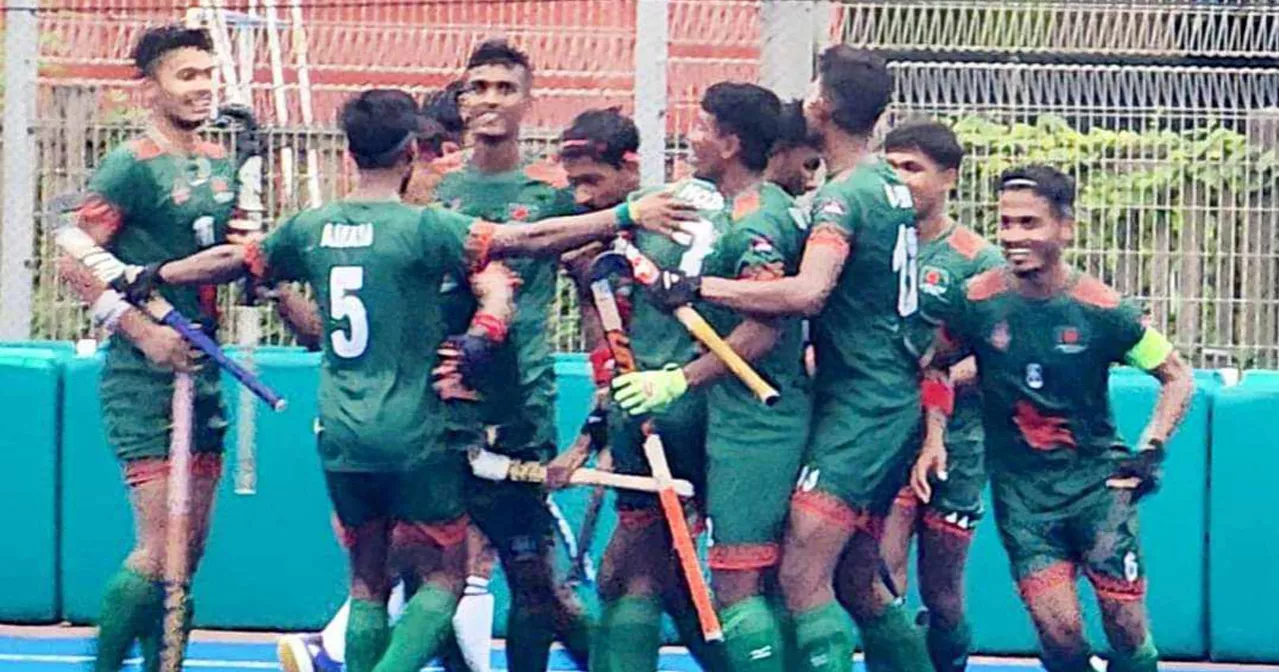 Jr AHF Cup Hockey: Bangladesh men's team in final to play China in title-decider