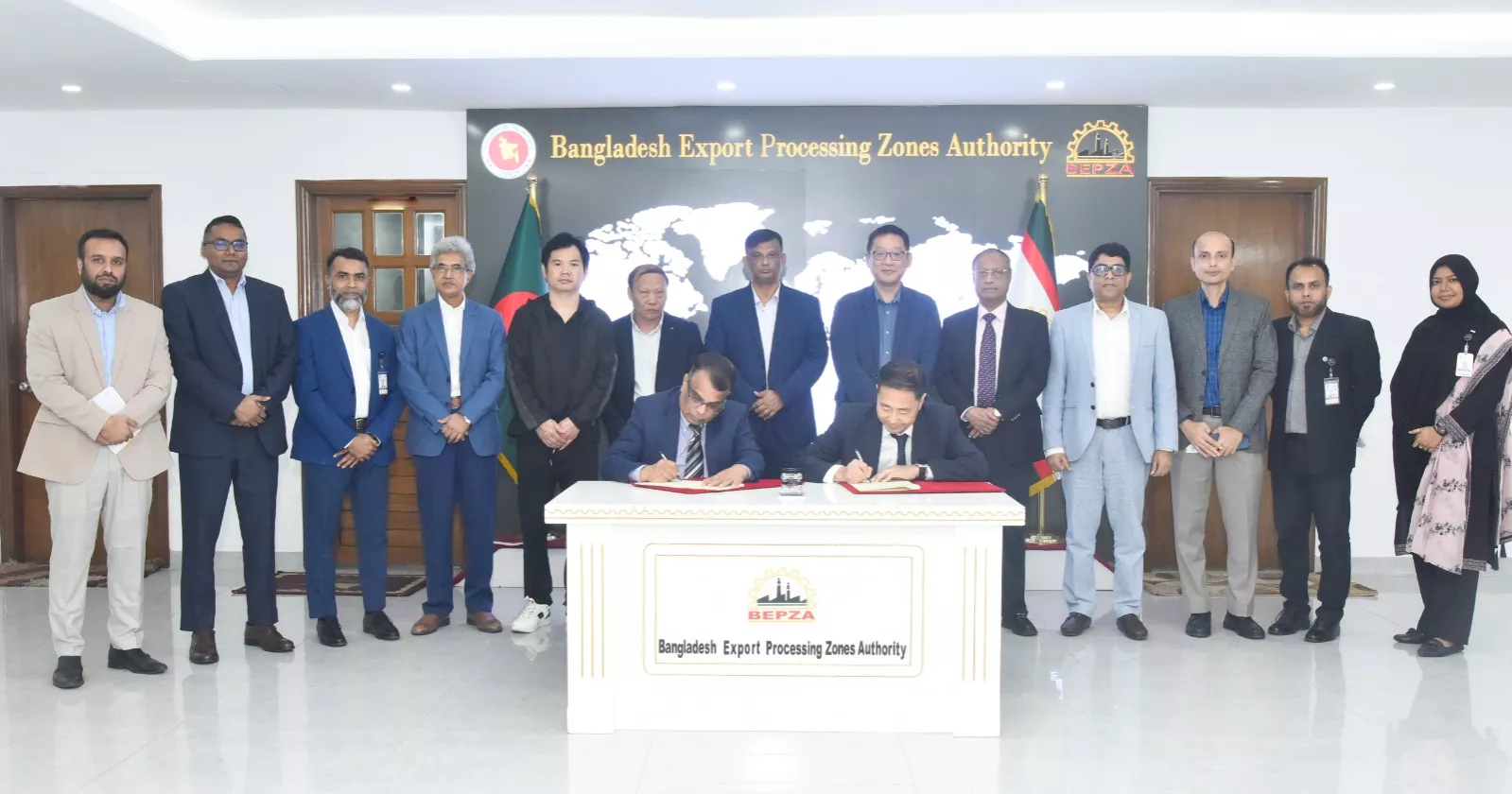 Chinese firm to invest US$ 10.32 million at BEPZA EZ in  Mirsarai