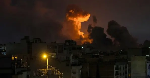 In Tehran, residents get used to sounds of air strikes