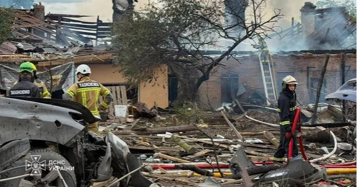 Russian missile strike near Kyiv kills 10 after Zelenskyy meets Patriot maker Raytheon