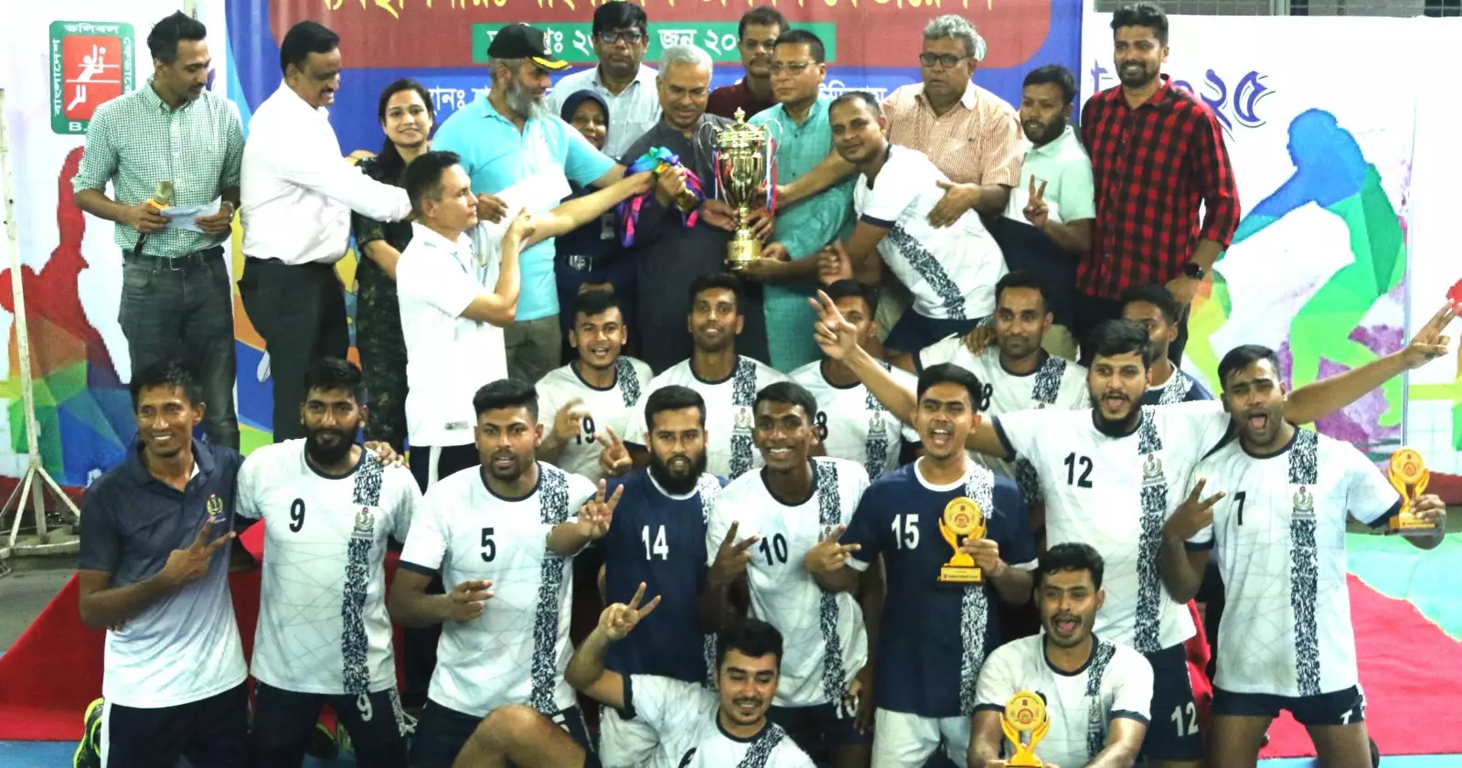 National Volleyball: Bangladesh Navy emerge champions in men's, Police  in women’s
