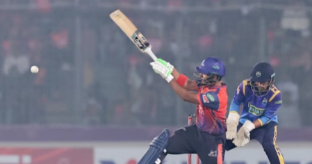 Tanzid’s record-making century powers Rajshahi to 174 in BPL final