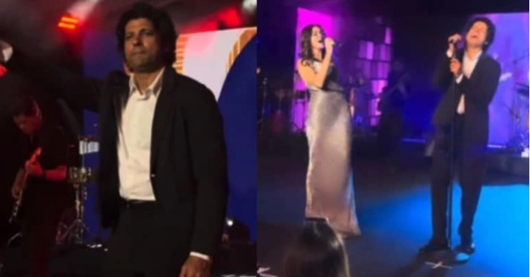 Farhan Akhtar, Shibani Dandekar face online criticism over wedding performance