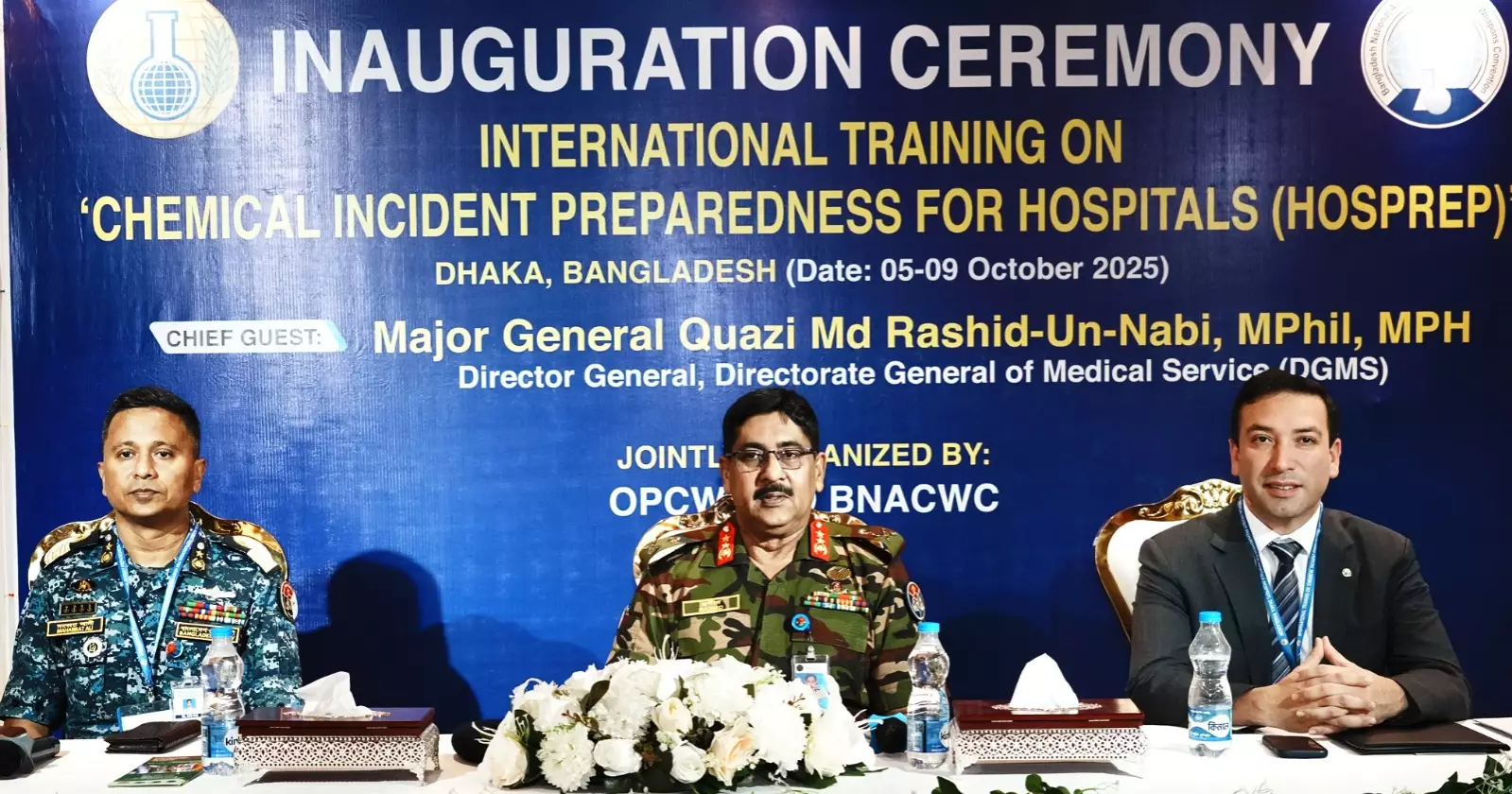 International training on chemical incident preparedness for hospitals begins