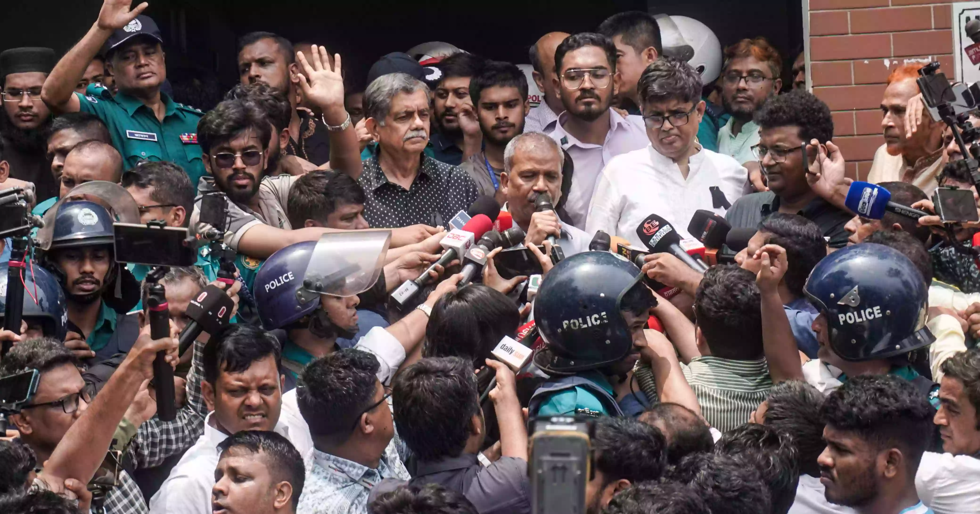 Tensions escalate at Milestone College; 2 advisers confined, addition police deployed