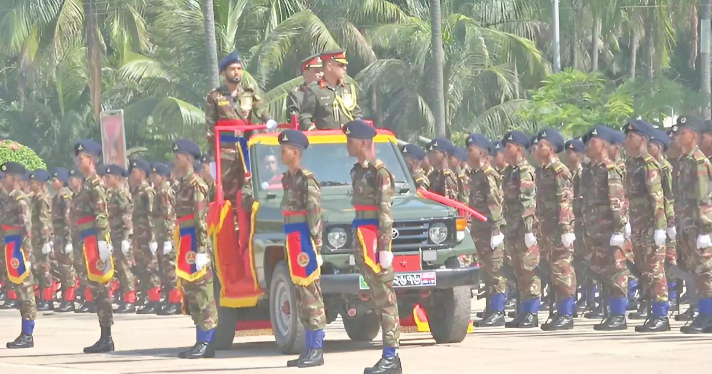Bangladesh Army recruit batch-2025 parade held