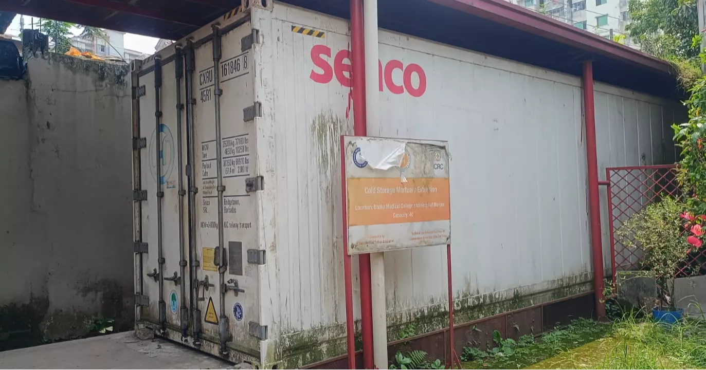 Dhaka Medical morgue cooler breakdown disrupts body preservation, autopsies