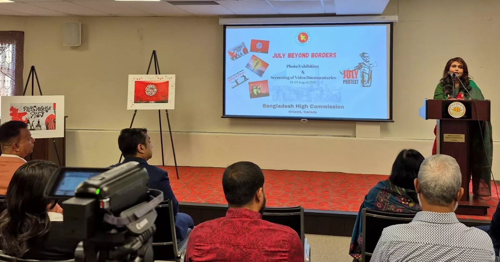 July uprising remembered through lens and films in Canada