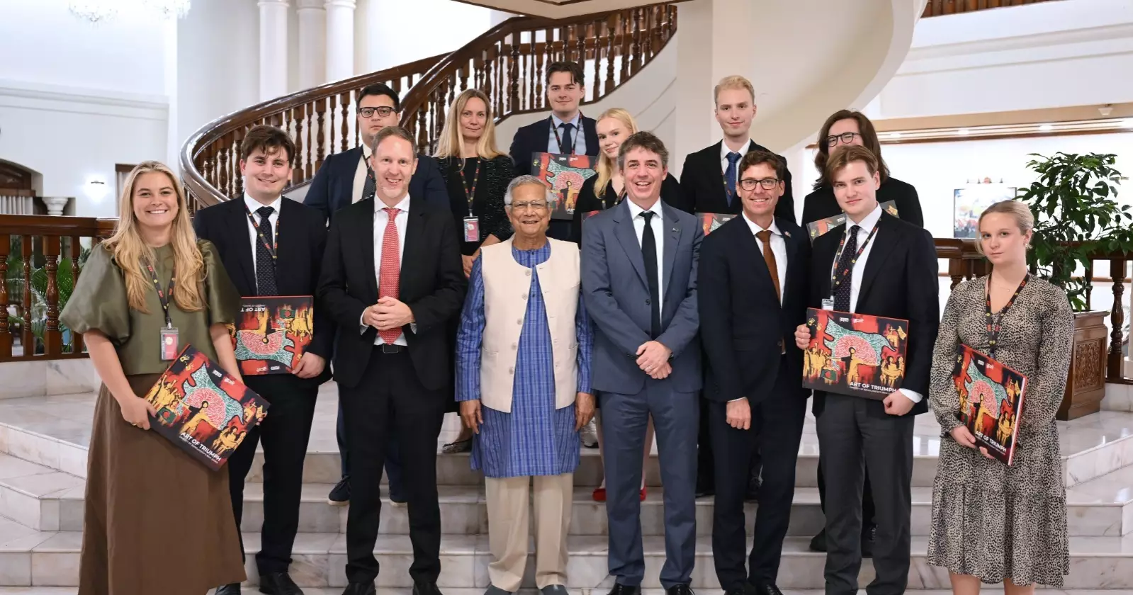 Prof Yunus urges youths to be visionary, shape world they want