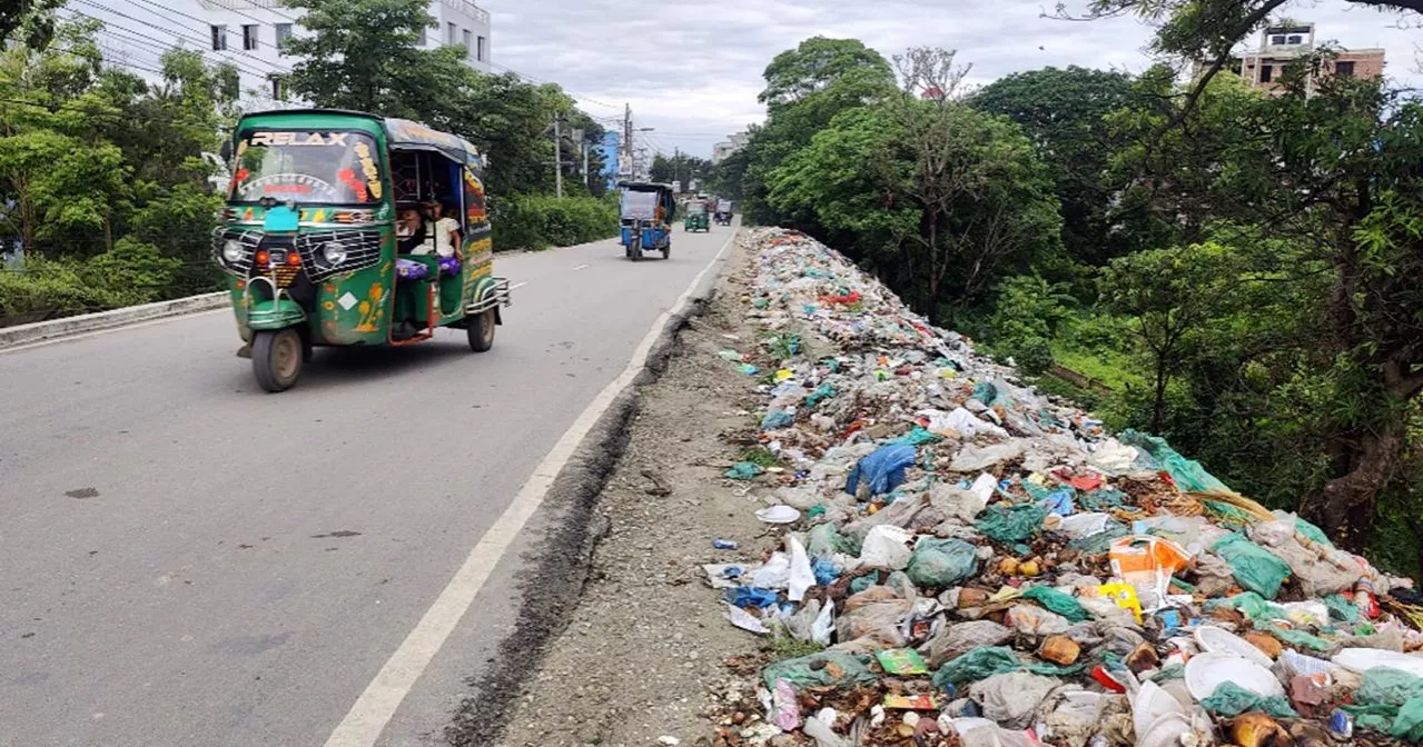 Hajiganj Municipality: A town suffocated by its own refuse