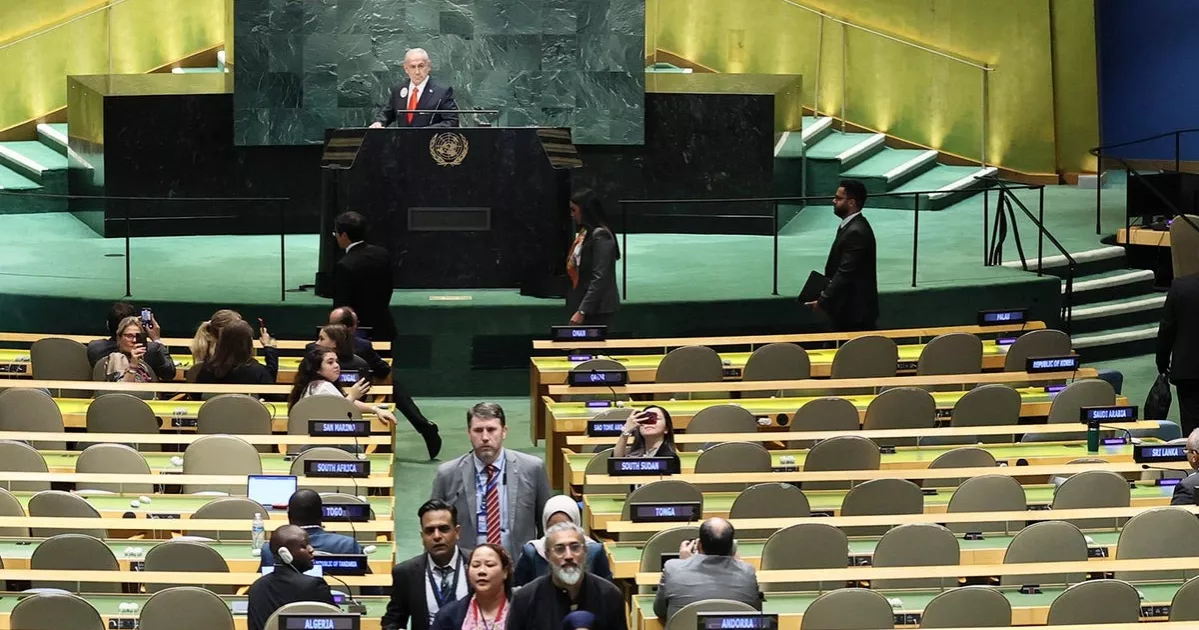 US envoy criticises diplomats over walkout during Netanyahu’s UN address