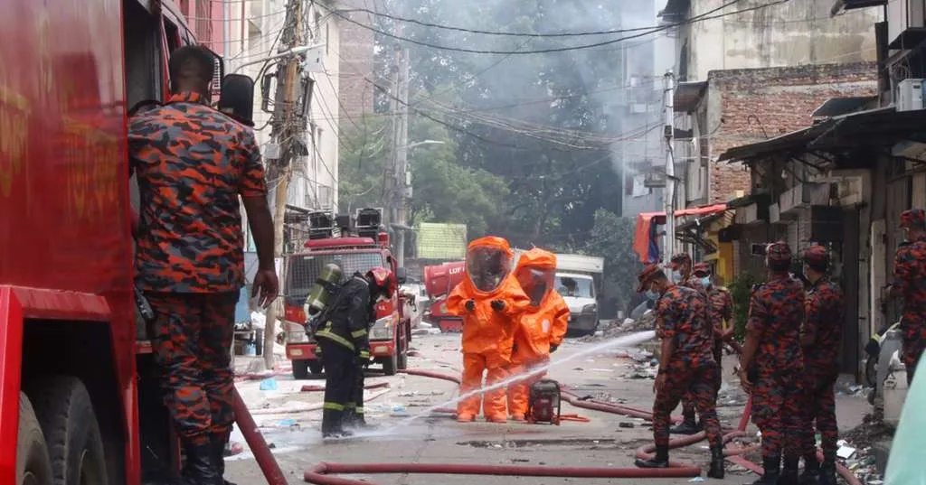 Door of chemical godown broken open at Shialbari fire site