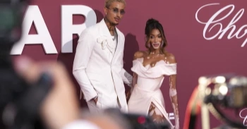 Milwaukee Bucks forward Kyle Kuzma and model Winnie Harlow are engaged