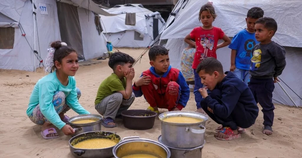 At least 60,000 children malnourished in Gaza as Israeli aid blockade continues