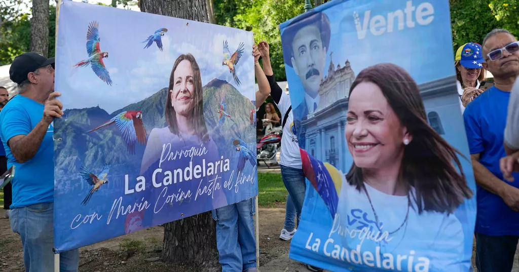 Venezuela opposition leader Machado returns after months in exile amid doubts over democracy