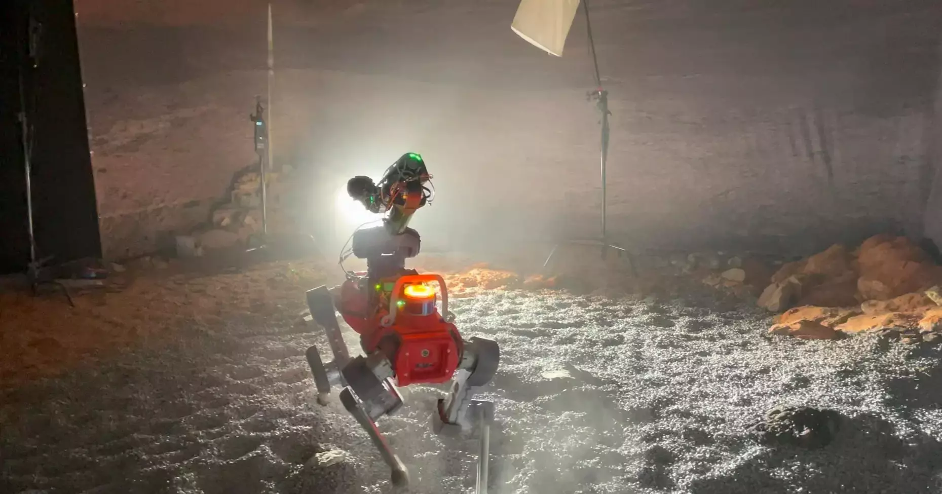 Semi-autonomous walking robot could speed up search for life on Mars