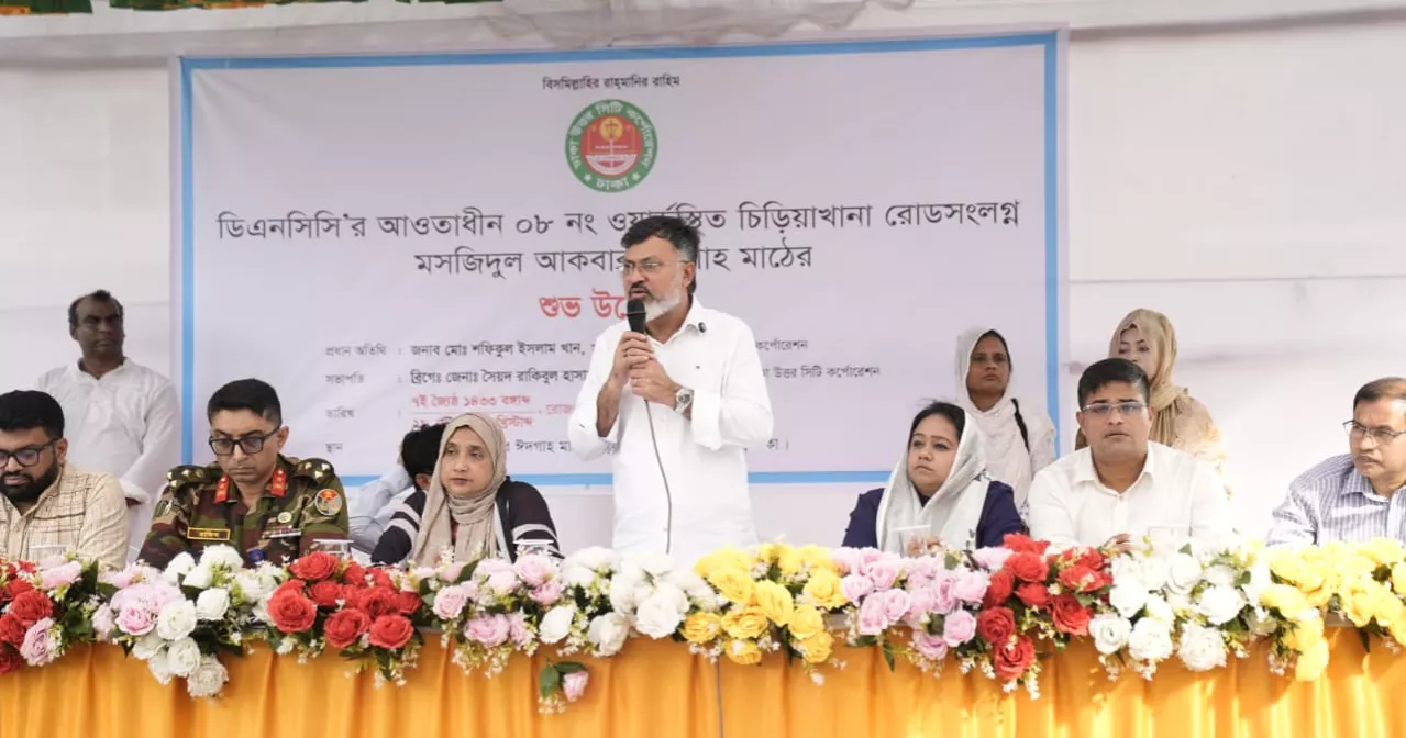 DNCC chief visits renovated Akbaria Eidgah ground, orders eviction drive
