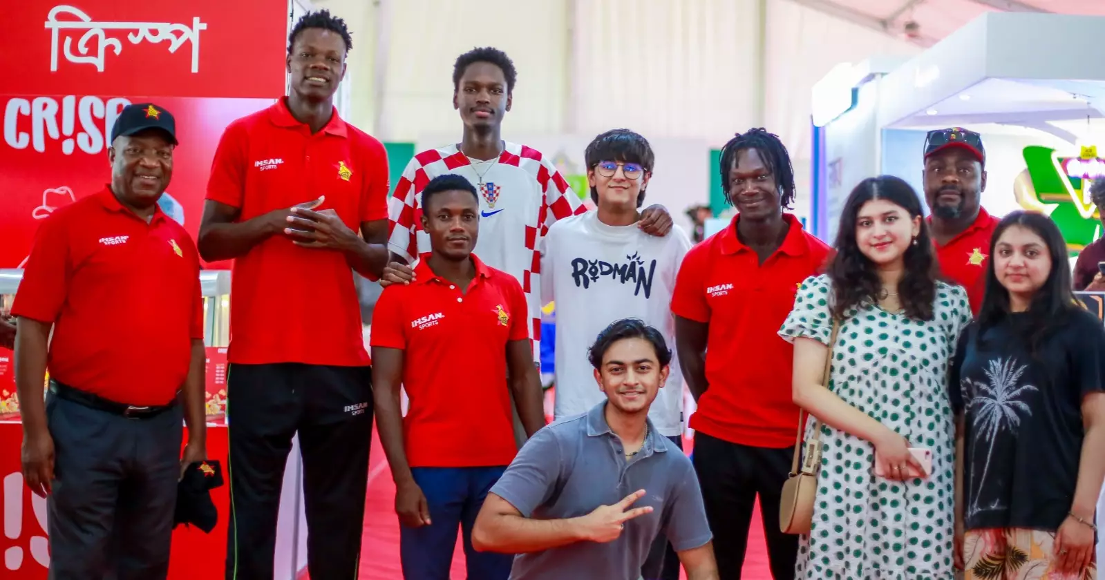 Zimbabwe national cricket team joins ISD fair