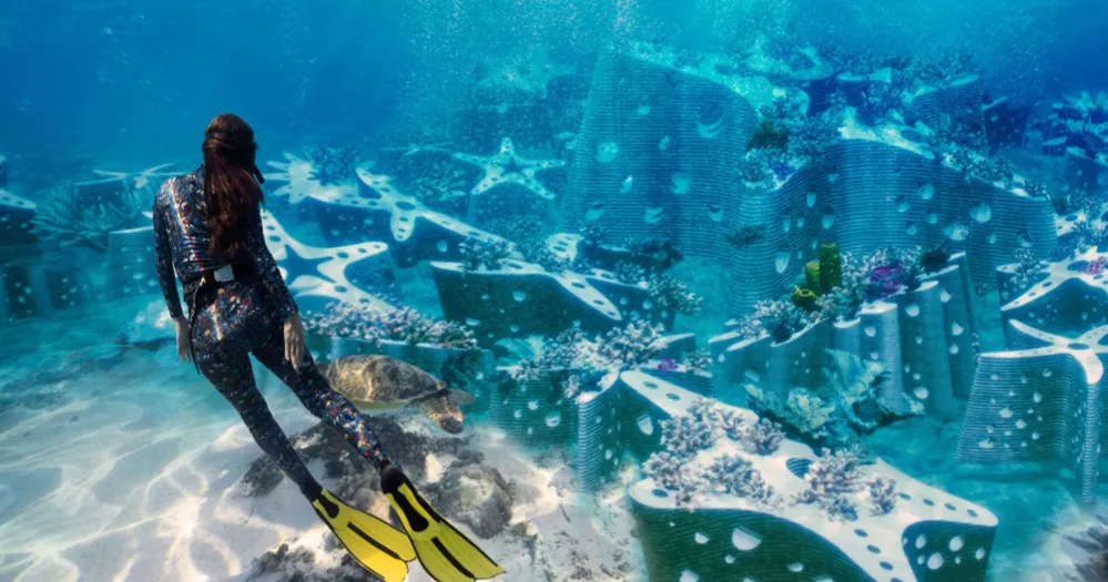 Underwater sculpture park turns art into coral reef off Miami Beach