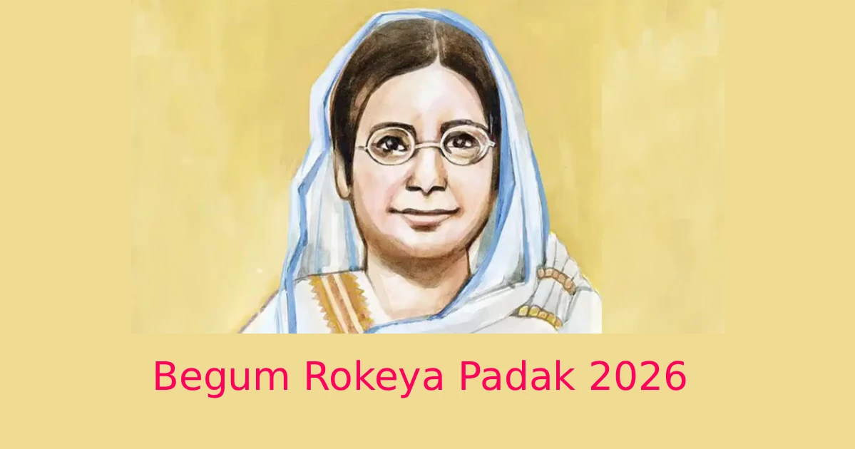 Nomination sought for Begum Rokeya Padak 2026